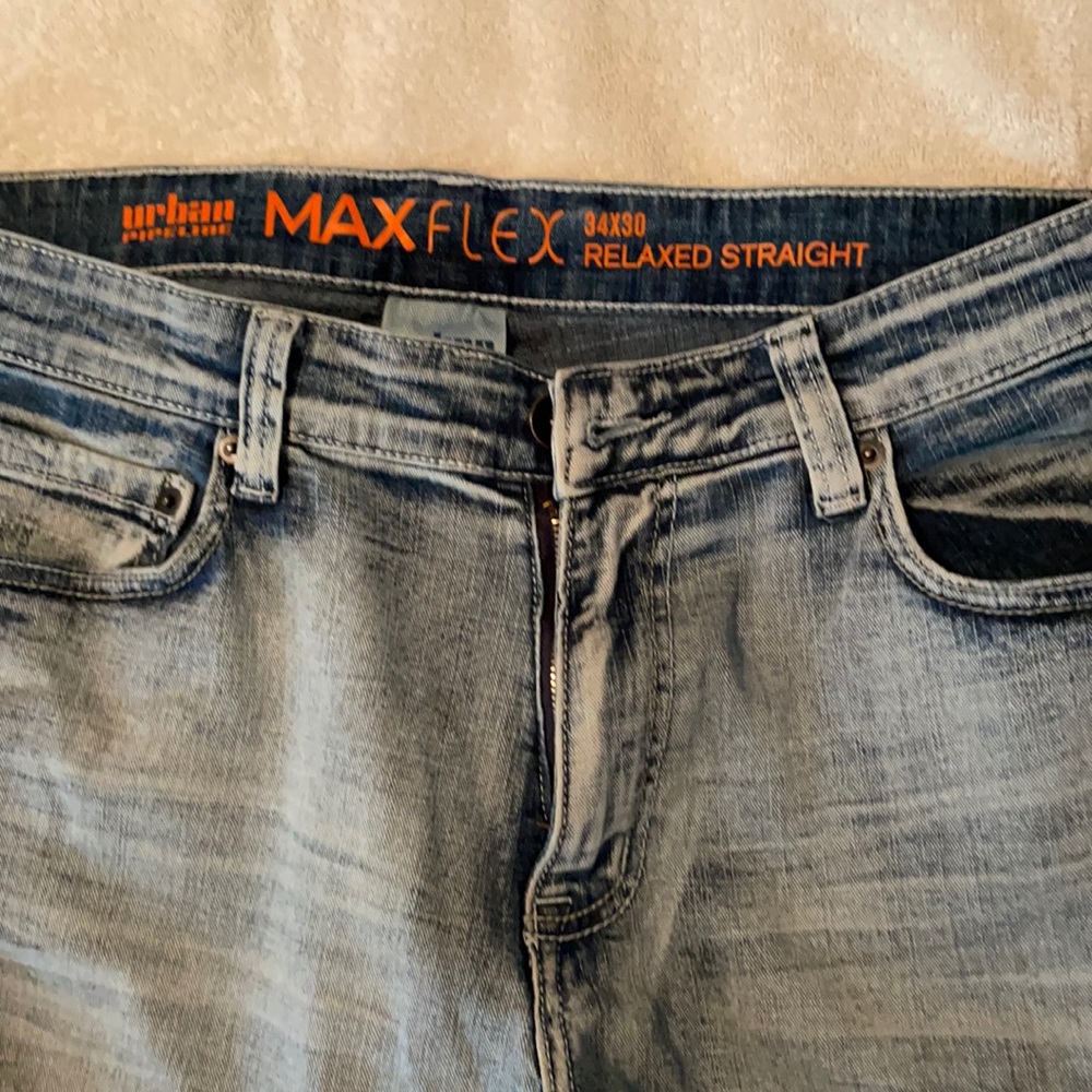 Urban pipeline jeans 34X30. No tears, rips or tears.
